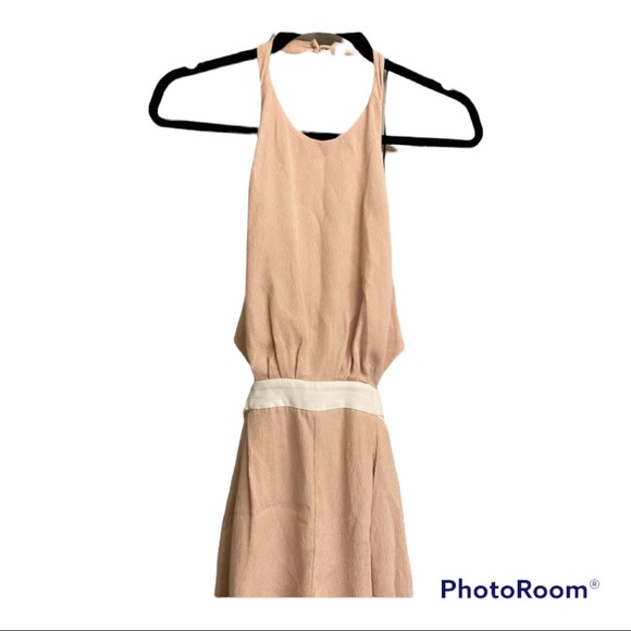 Cameo Collective Blush Pink Halter Cutout Romper - Picture 5 of 7